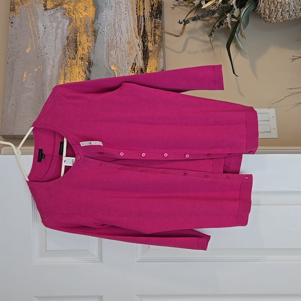 Women's Talbot Pink Cardigan set. Size M, New with tags.